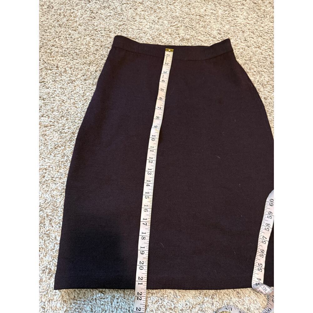 Vintage St. John. evening Collection by Marie Gray Knit Skirt - Picture 3 of 4